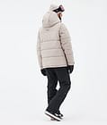 Puffer W Veste Snowboard Femme Sand, Image 4 sur 8