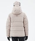 Puffer W Giacca Snowboard Donna Sand, Immagine 6 di 8