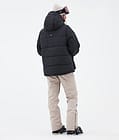 Puffer W Full Zip Laskettelutakki Naiset Black, Kuva 4 / 9