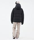 Puffer W Full Zip Kurtka Snowboardowa Kobiety Black, Zdjęcie 4 z 9