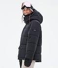 Puffer W Full Zip Veste de Ski Femme Black, Image 5 sur 9