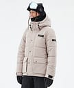 Puffer W Full Zip Kurtka Narciarska Kobiety Sand