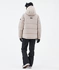 Puffer W Full Zip Bunda na Snowboard Dámské Sand, Obrázek 4 z 9