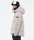 Puffer W Full Zip Lyžařská Bunda Dámské Sand, Obrázek 5 z 9