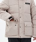 Puffer W Full Zip Ski Jacket Women Sand, Image 8 of 9