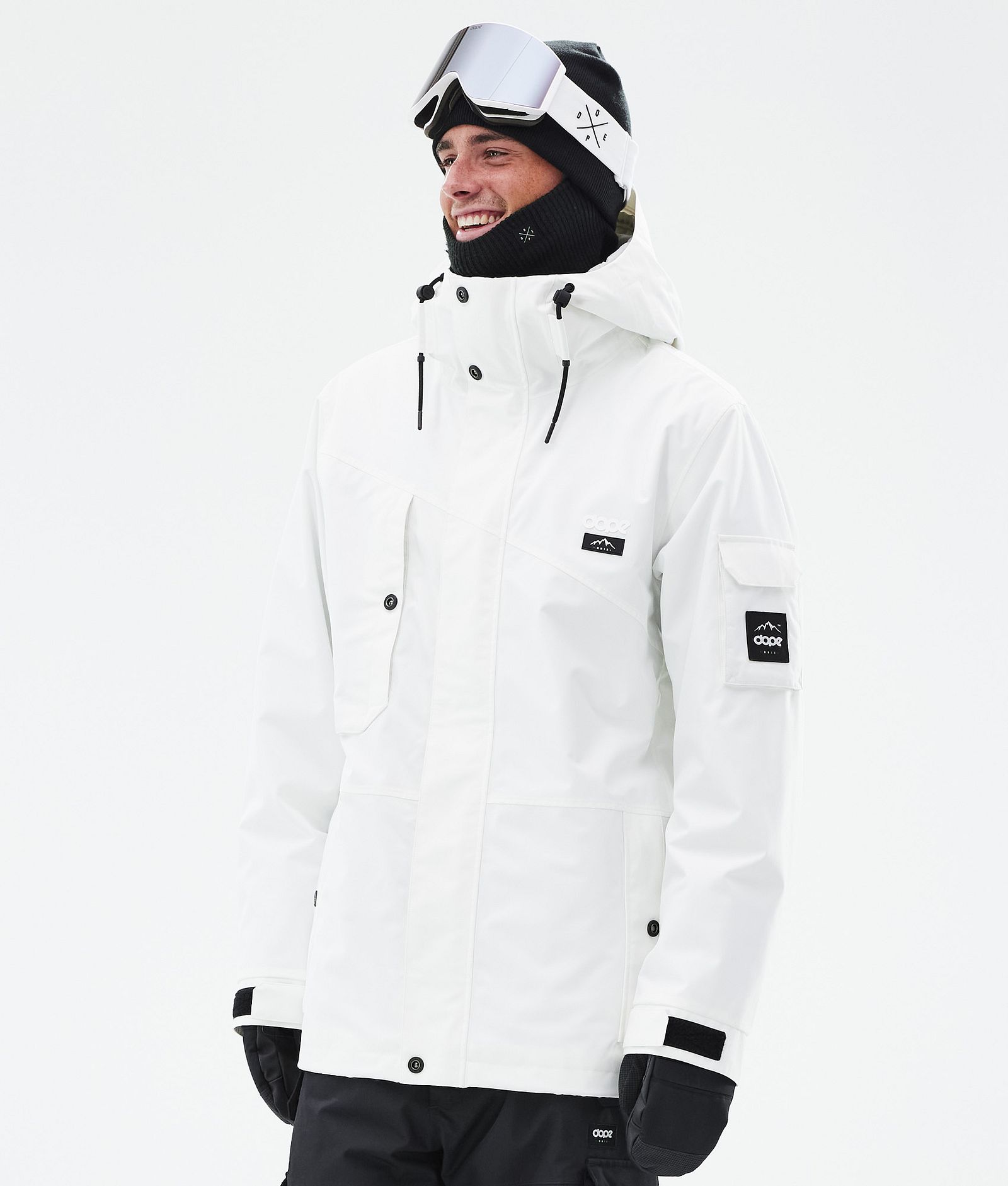 Adept Snowboardjacke Herren Whitish, Bild 1 von 9