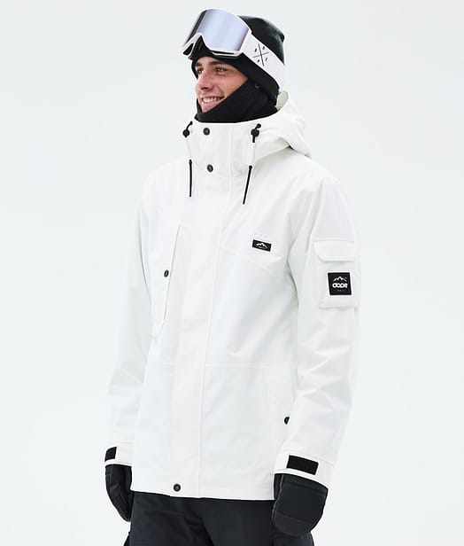 Adept Bunda na Snowboard Pánské Whitish