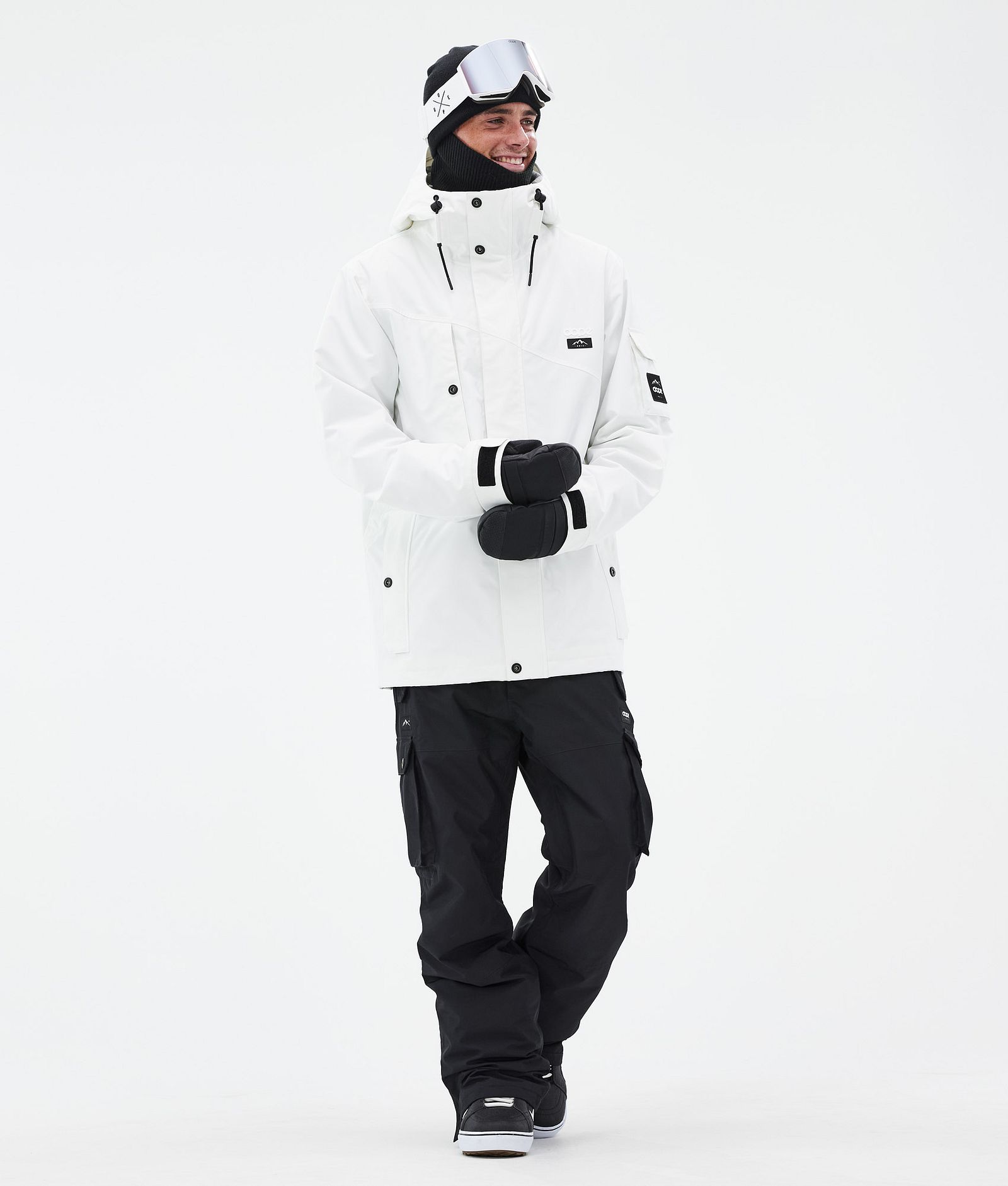 Adept Snowboardjacke Herren Whitish, Bild 2 von 9