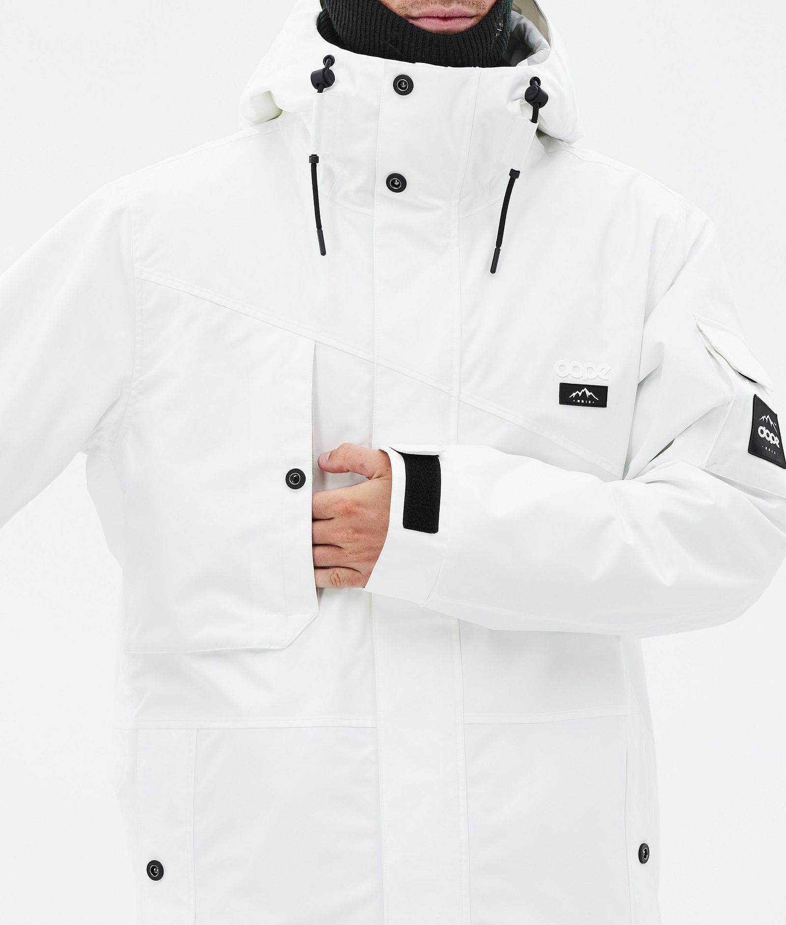 Adept Ski Jacket Men Whitish, Image 8 of 9