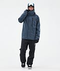 Blizzard Full Zip Snowboard Jacket Men Metal Blue, Image 2 of 9