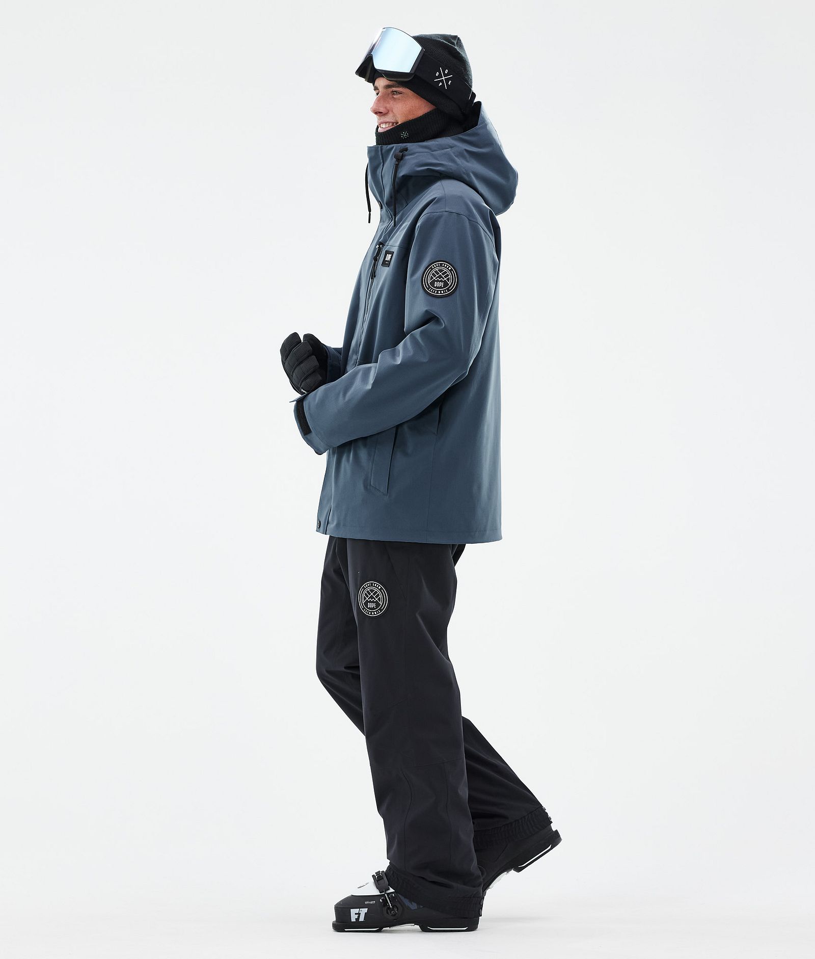 Blizzard Full Zip Skidjacka Herr Metal Blue, Bild 3 av 9