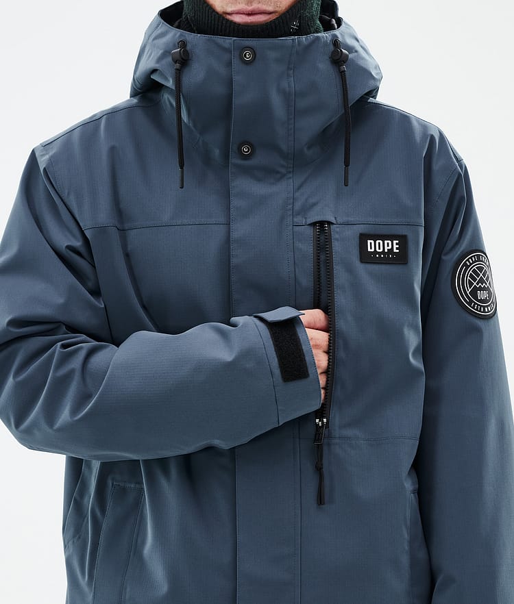 Blizzard Full Zip Bunda na Snowboard Pánské Metal Blue, Obrázek 8 z 9