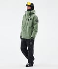 Blizzard Full Zip Skijakke Herre Moss Green, Billede 2 af 9