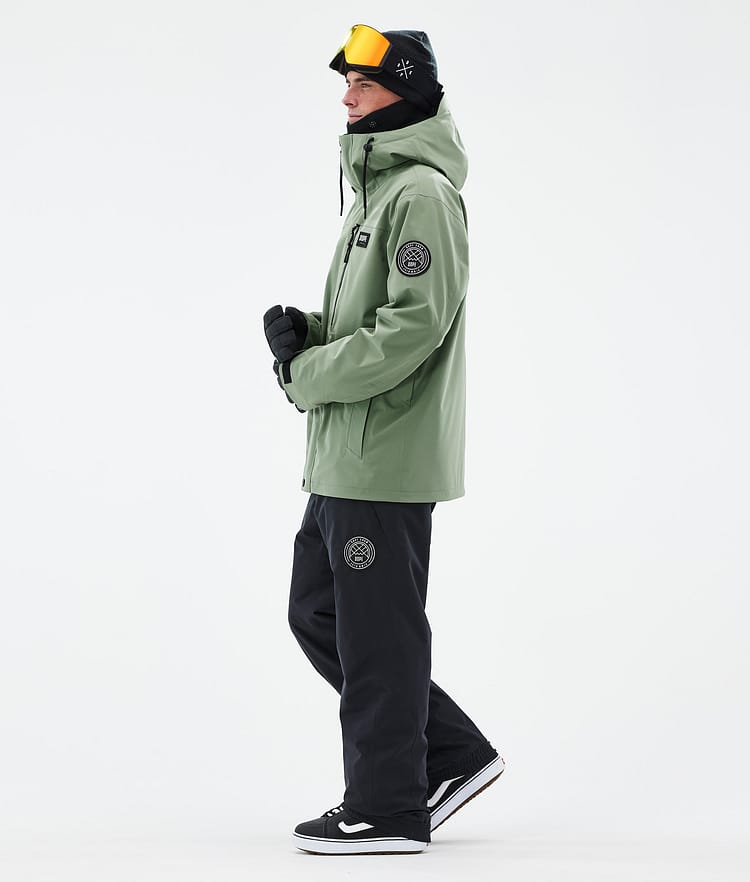 Blizzard Full Zip Snowboard Jacket Men Moss Green, Image 3 of 9