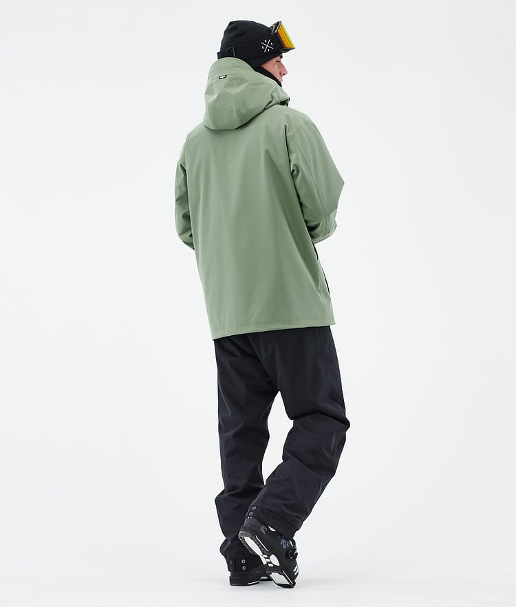 Blizzard Full Zip Skidjacka Herr Moss Green, Bild 4 av 9