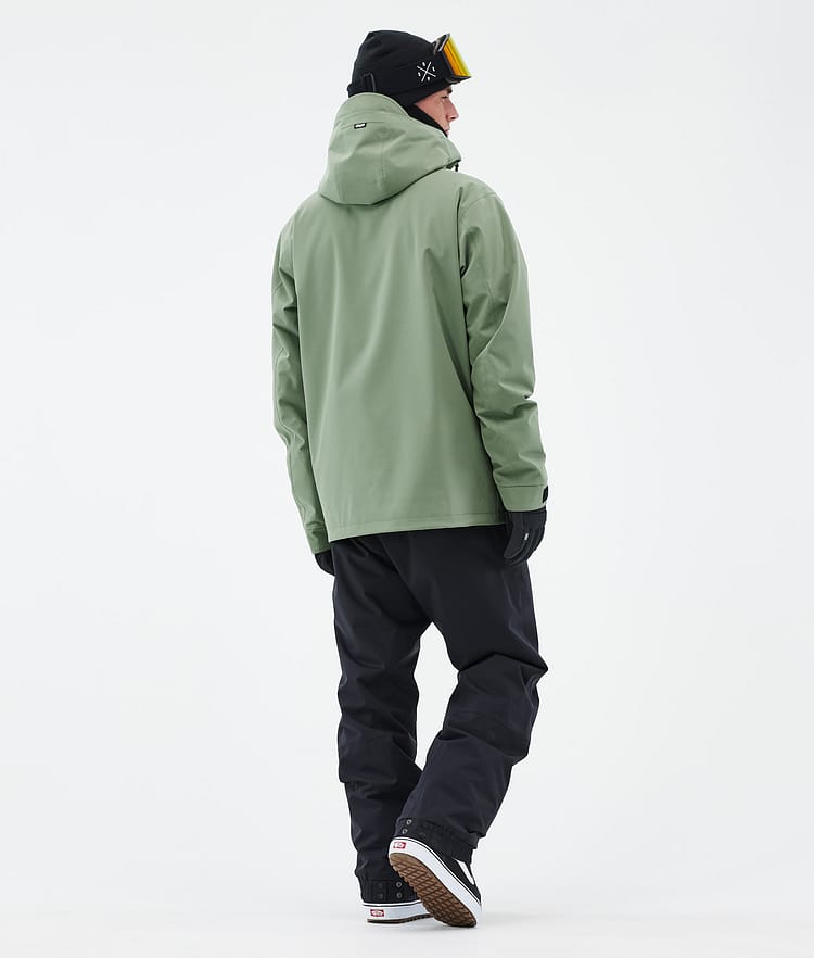 Blizzard Full Zip Bunda na Snowboard Pánské Moss Green, Obrázek 4 z 9