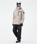 Blizzard Full Zip Skidjacka Herr Sand, Bild 2 av 9