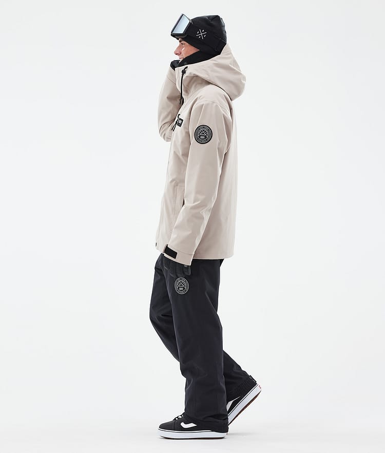 Blizzard Full Zip Snowboardjakke Herre Sand, Bilde 3 av 9