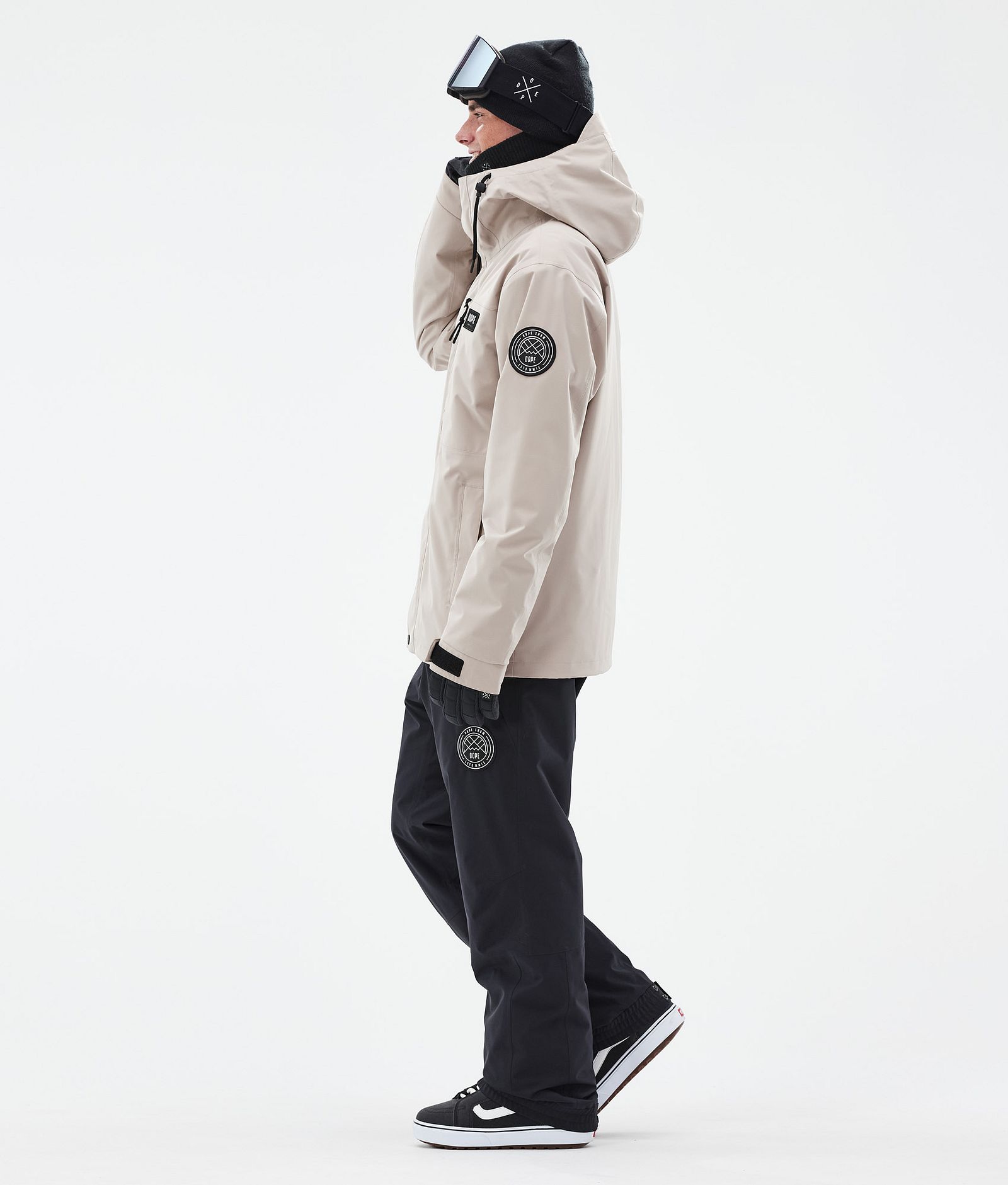 Blizzard Full Zip スノーボードジャケット メンズ Sand, 画像3 / 9