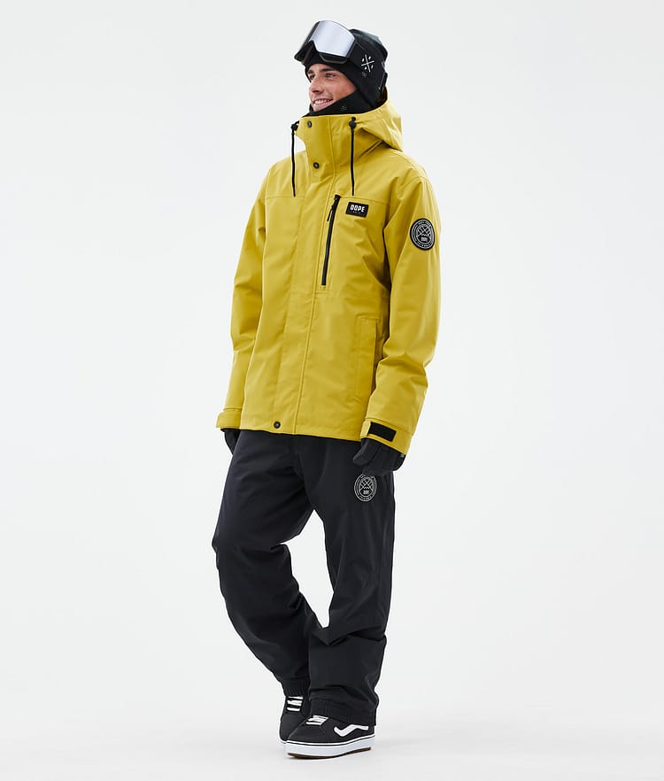 Blizzard Full Zip Kurtka Snowboardowa Mężczyźni Yellow, Zdjęcie 2 z 9