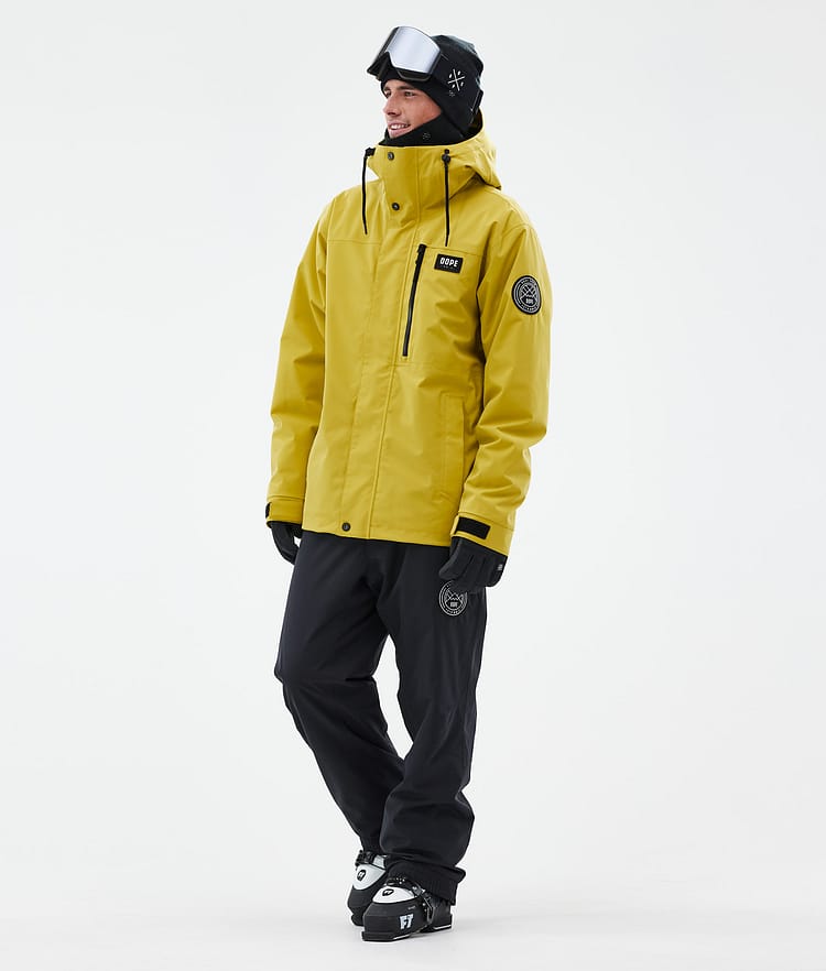 Blizzard Full Zip Ski Jacket Men Yellow, Image 2 of 9