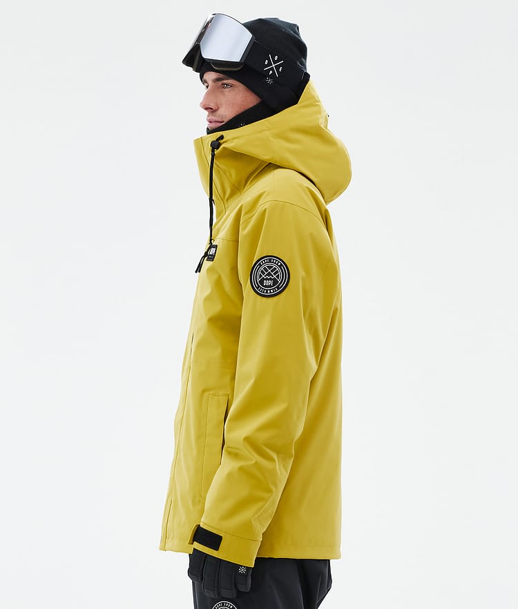 Blizzard Full Zip Ski Jacket Men Yellow, Image 5 of 9