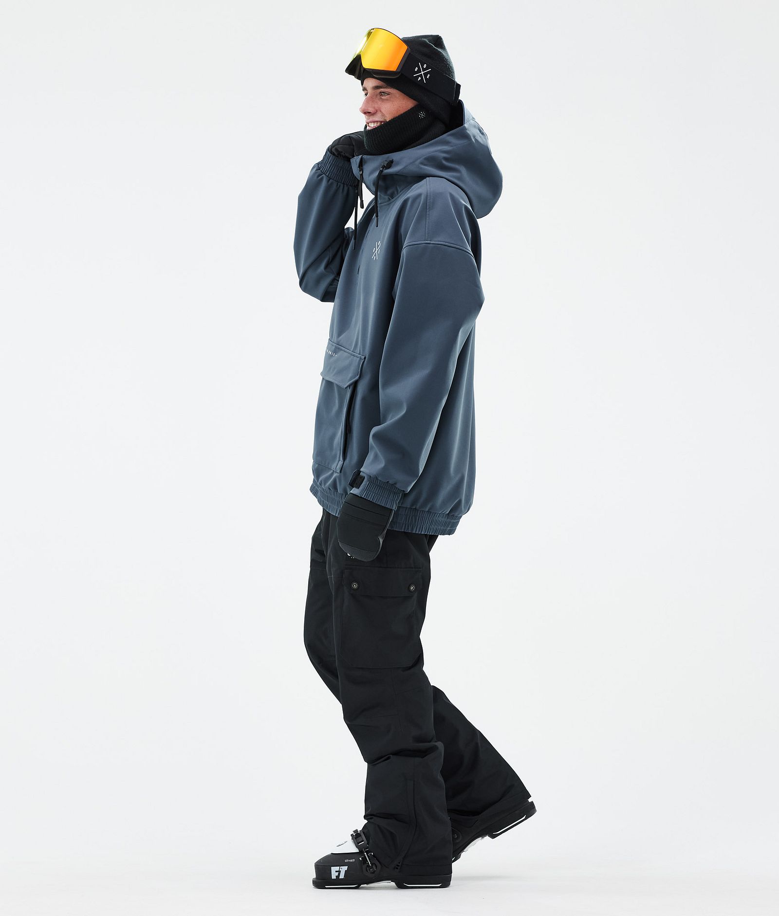 Cyclone Ski Jacket Men Metal Blue, Image 3 of 8