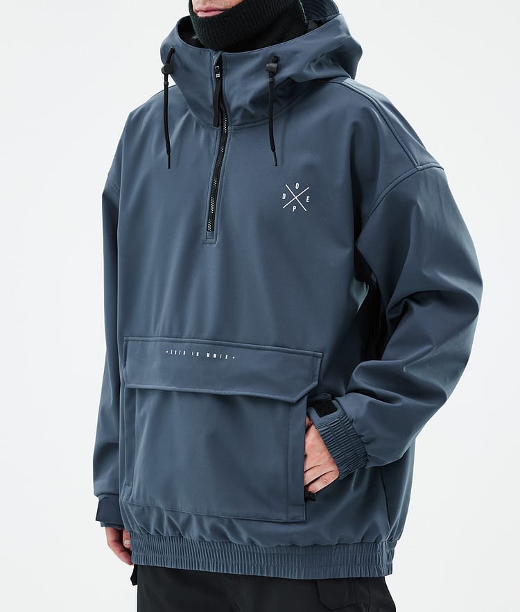 Cyclone Kurtka Snowboardowa Mężczyźni Metal Blue, Zdjęcie 7 z 8