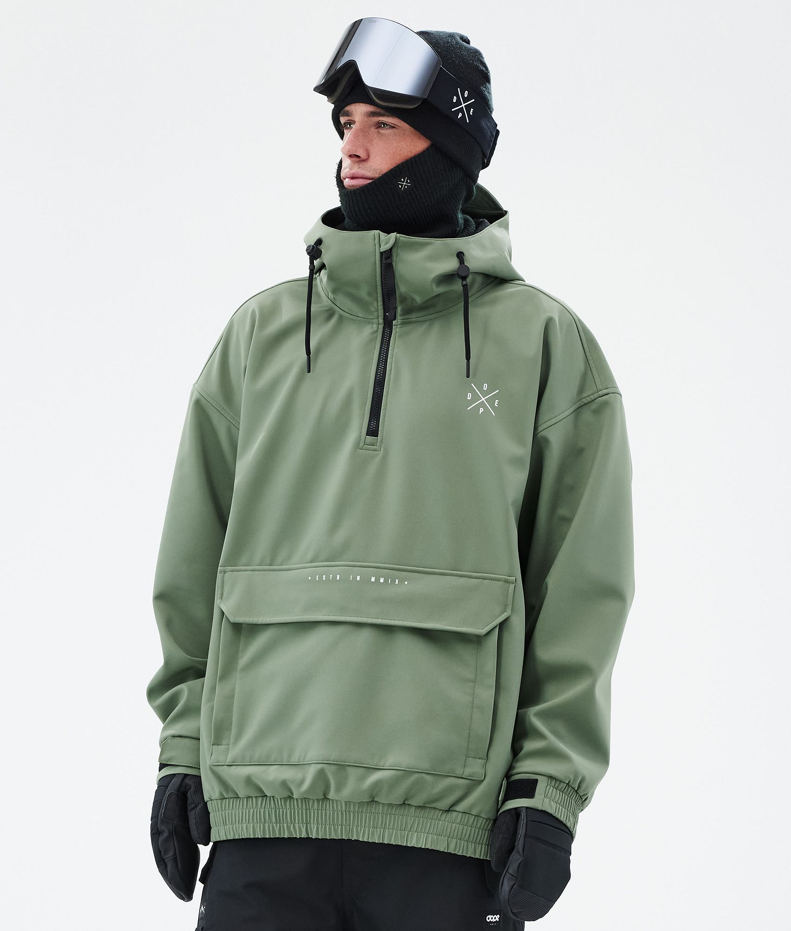 Cyclone Snowboardjakke Herre Moss Green, Bilde 1 av 8