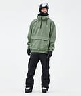 Cyclone Skijacke Herren Moss Green, Bild 2 von 8