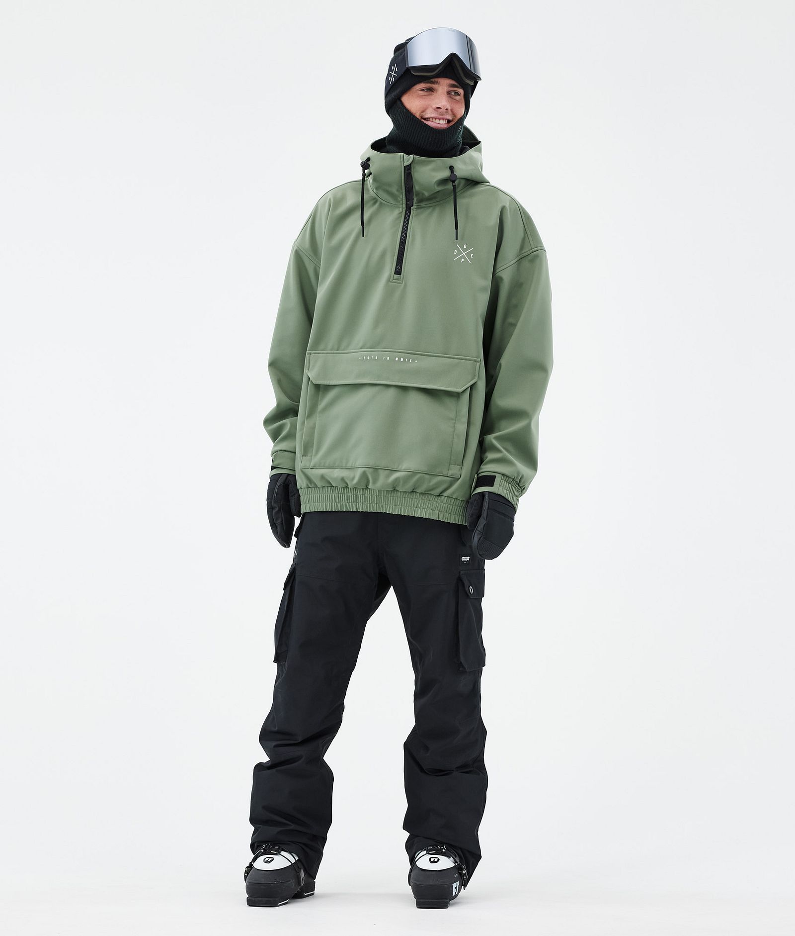 Cyclone Veste de Ski Homme Moss Green, Image 2 sur 8