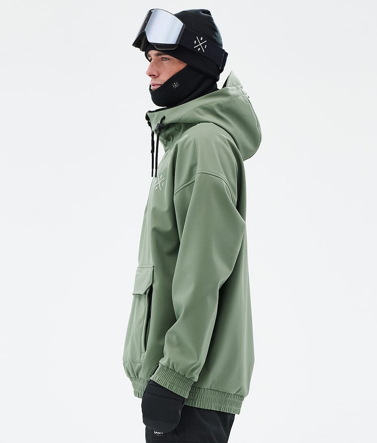 Cyclone Ski Jacket Men Moss Green, Image 5 of 8