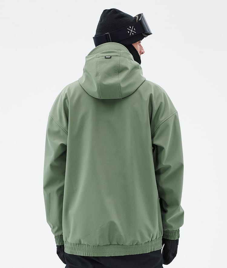 Cyclone Ski Jacket Men Moss Green, Image 6 of 8