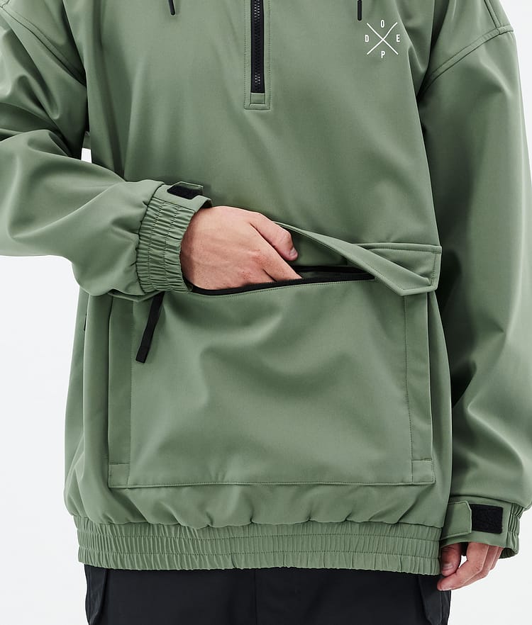 Cyclone Veste de Ski Homme Moss Green, Image 8 sur 8