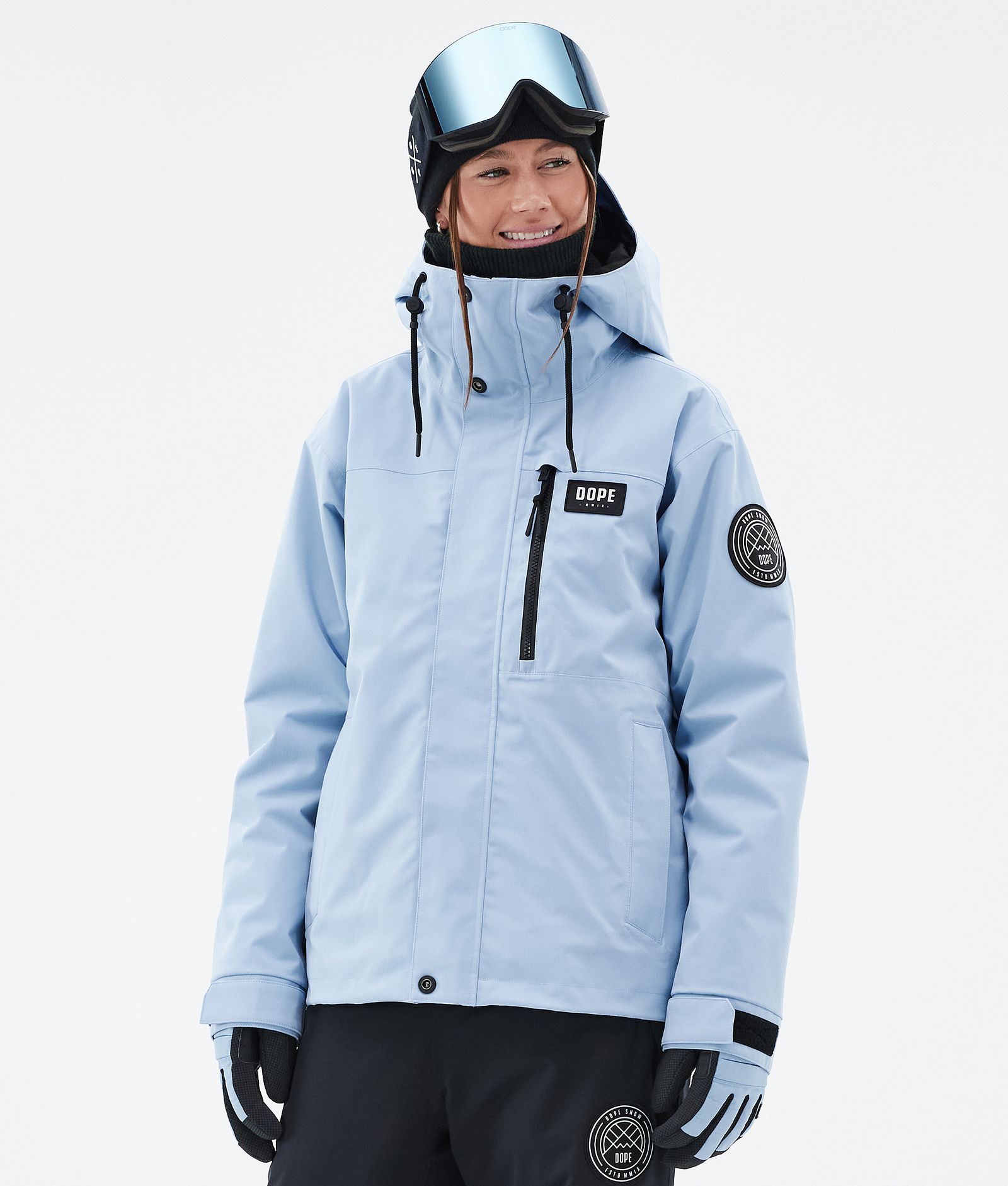 Blizzard W Full Zip Snowboard Jacket Women Light Blue, Image 1 of 9