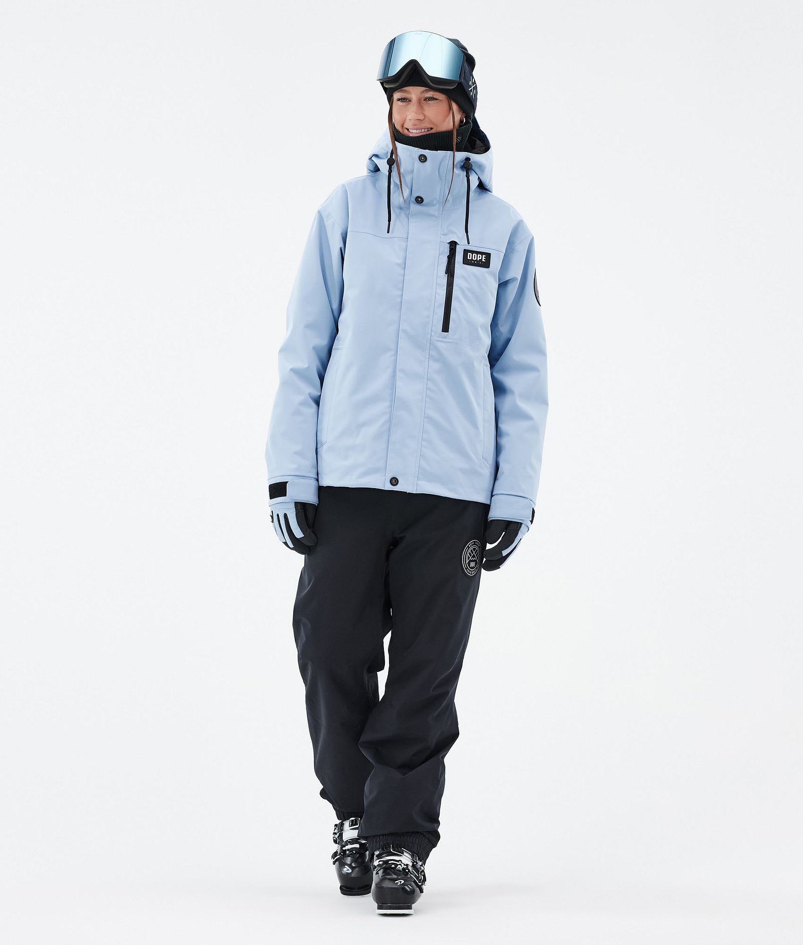 Blizzard W Full Zip Giacca Sci Donna Light Blue, Immagine 2 di 9