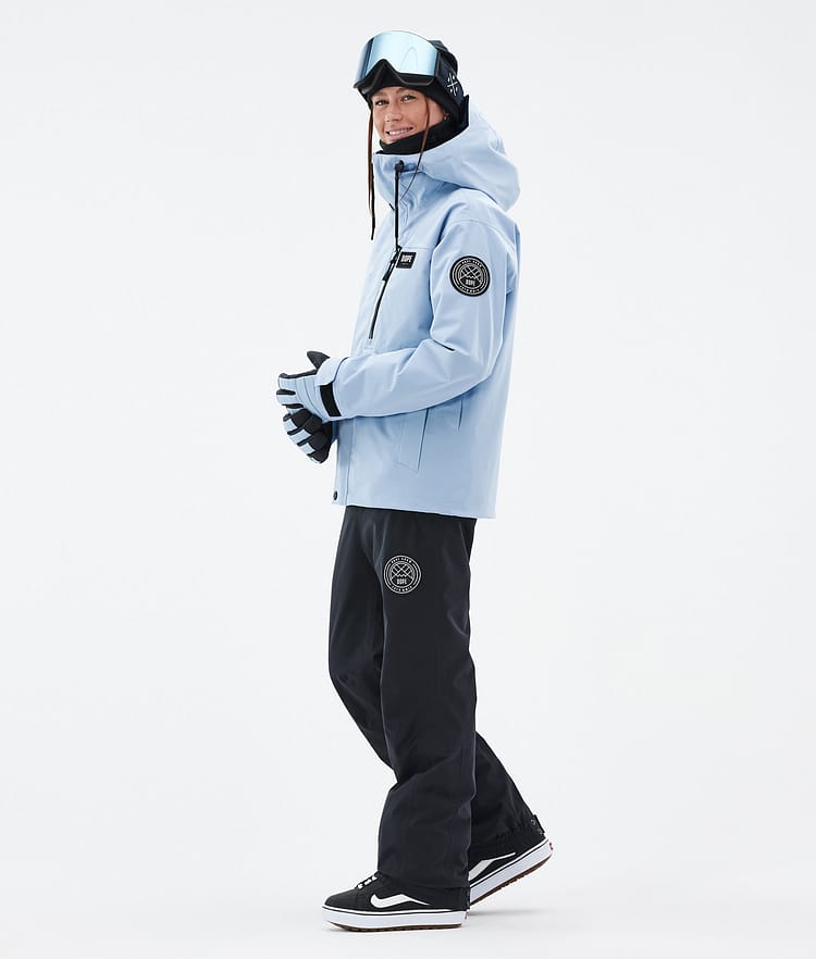 Blizzard W Full Zip 24 Bunda na Snowboard Dámské Light Blue, Obrázek 3 z 9