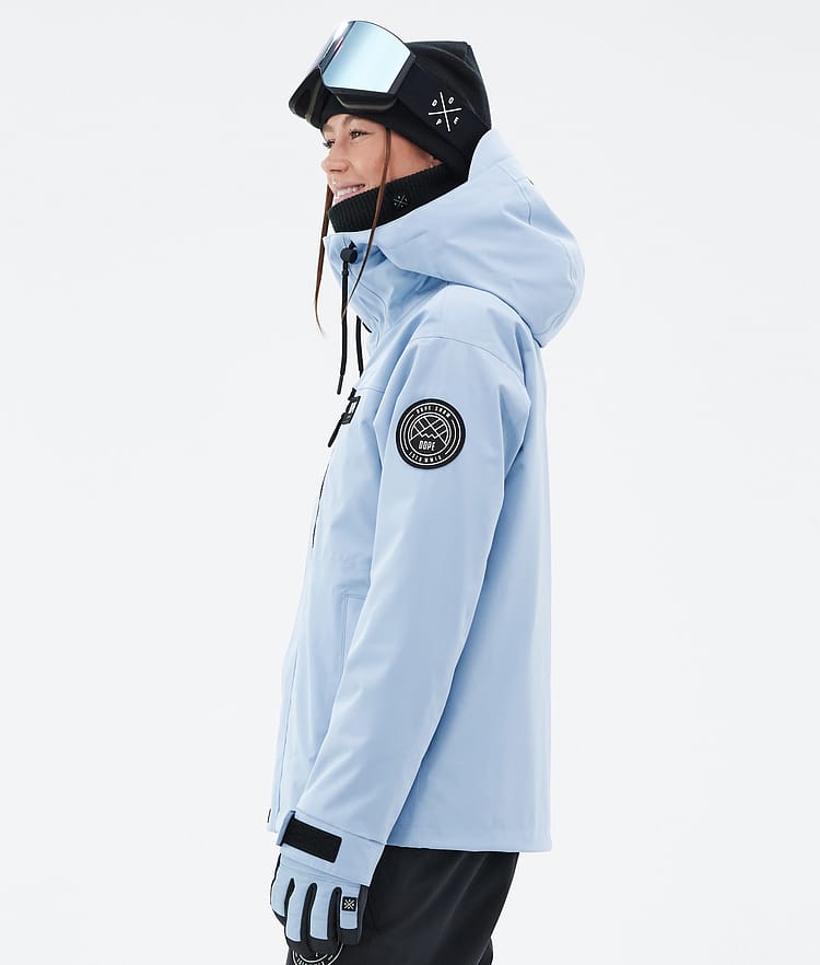 Blizzard W Full Zip スノーボードジャケット レディース Light Blue, 画像5 / 9