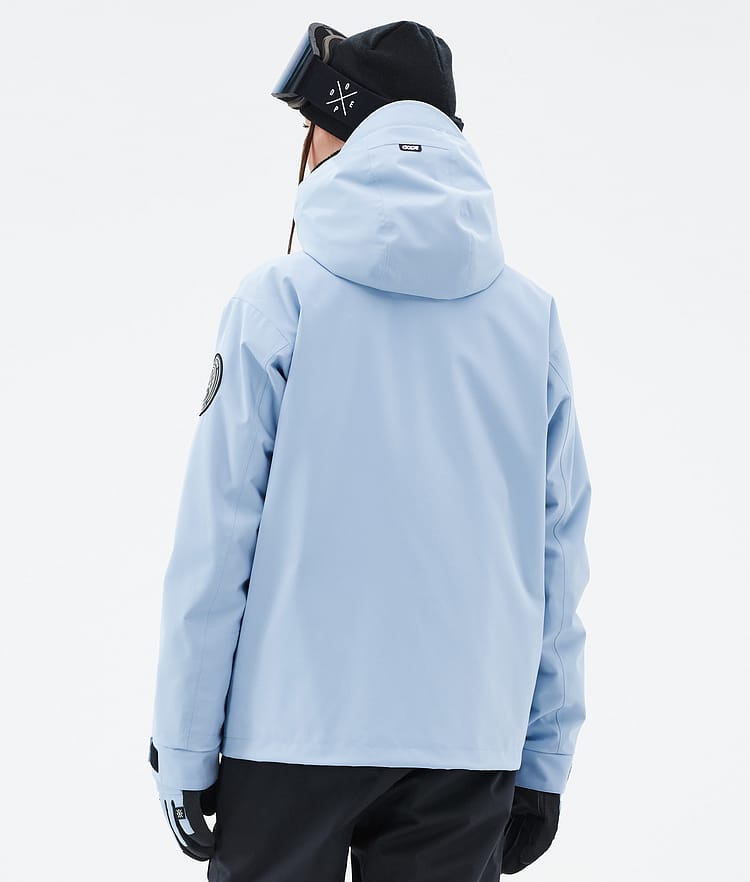 Blizzard W Full Zip スキージャケット レディース Light Blue, 画像6 / 9