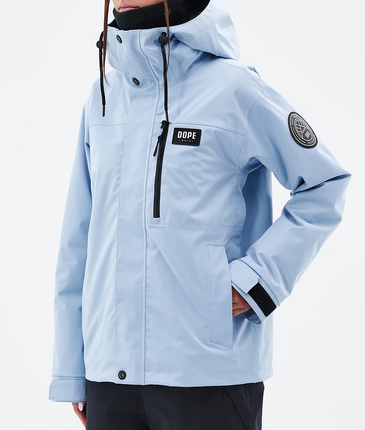 Blizzard W Full Zip Giacca Sci Donna Light Blue, Immagine 7 di 9