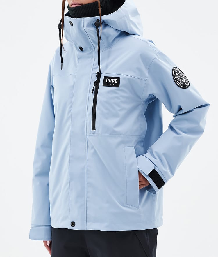 Blizzard W Full Zip 24 Bunda na Snowboard Dámské Light Blue, Obrázek 7 z 9