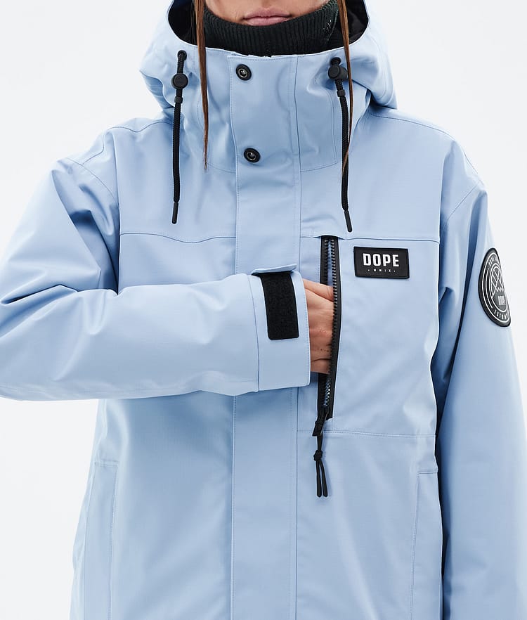 Blizzard W Full Zip 24 Bunda na Snowboard Dámské Light Blue, Obrázek 8 z 9