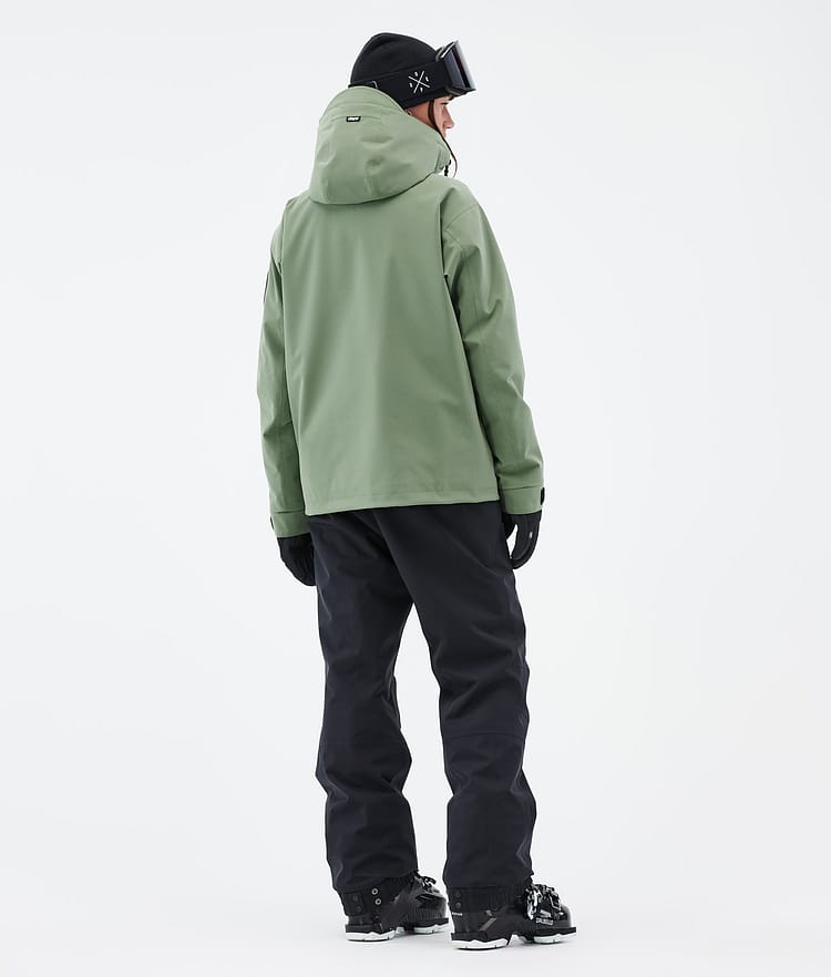 Blizzard W Full Zip Skijakke Dame Moss Green, Bilde 4 av 9