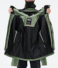 Blizzard W Full Zip Snowboardjakke Dame Moss Green Renewed, Billede 9 af 9