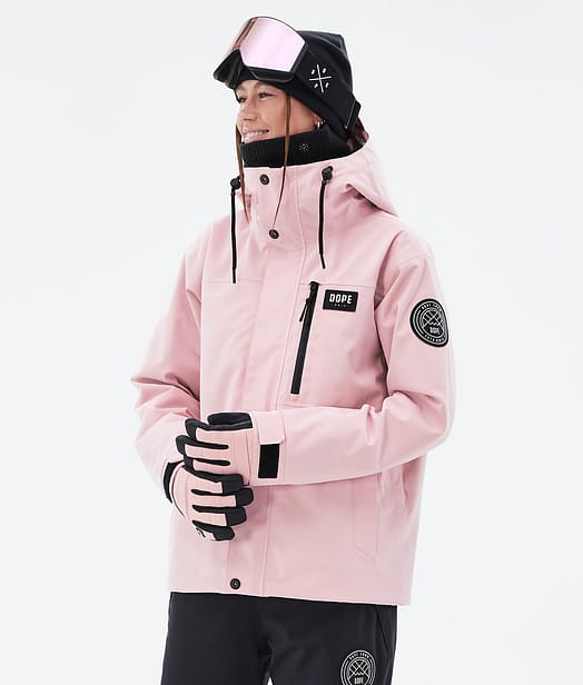 Blizzard W Full Zip Ski jas Dames Soft Pink