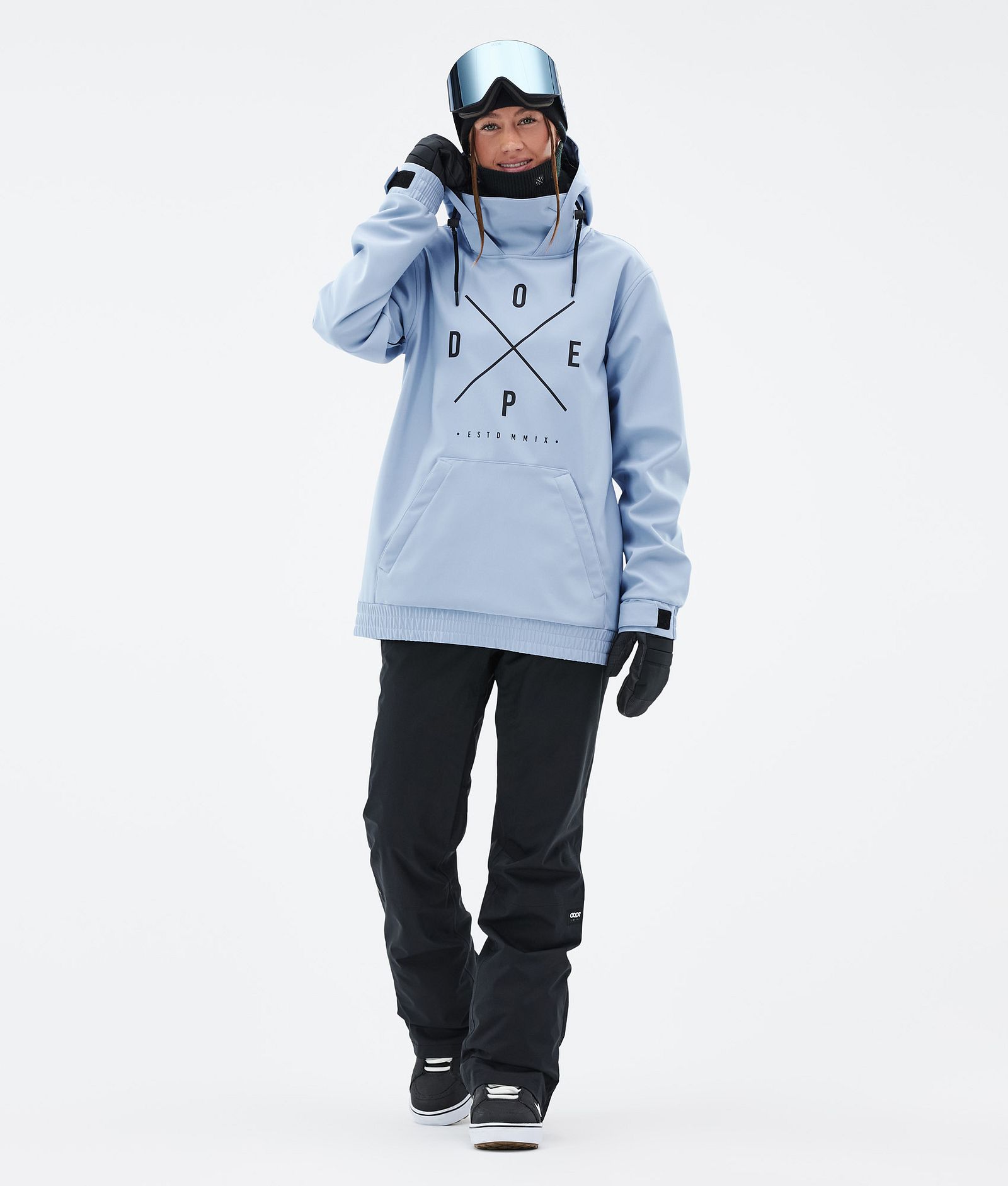 Yeti W Snowboardjacke Damen 2X-Up Light Blue, Bild 2 von 7