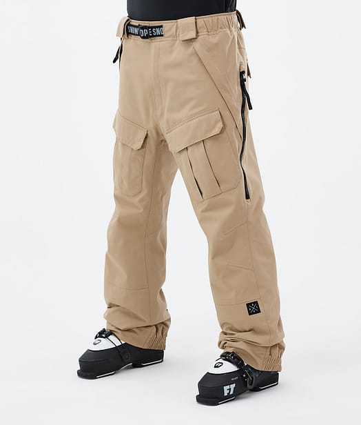 Antek Pantalon de Ski Homme Khaki