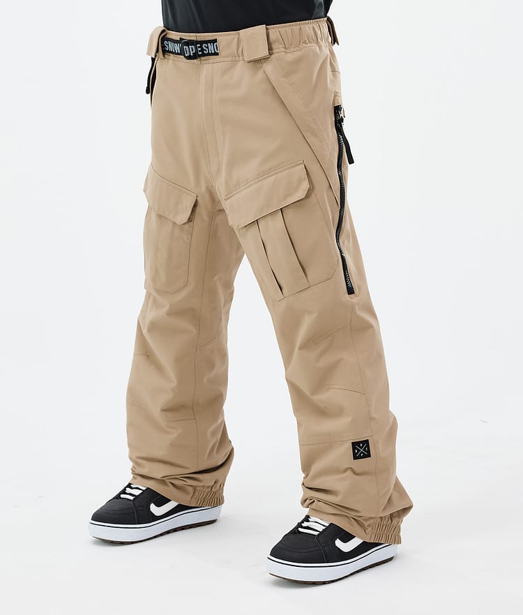 Antek Pantalon de Snowboard Homme Khaki, Image 1 sur 7