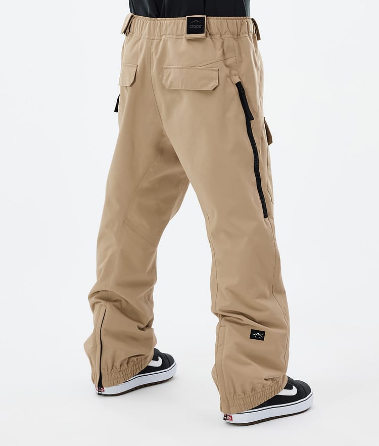 Antek Pantalon de Snowboard Homme Khaki, Image 4 sur 7