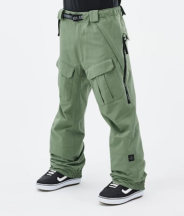 Antek Snowboardhose Herren Moss Green